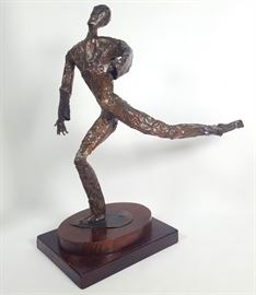 Artz Bronze Sculpture Mid Century Dancer