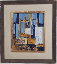 Artz Mid Century Framed Tile