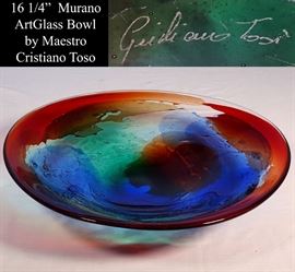 GLass Art Murano Cristiano Toso