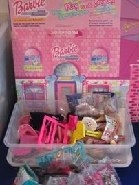 Detail of Barbie "Play and Display"