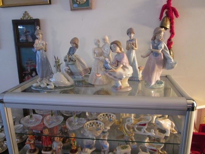 Don't miss our Showcase Displaying Waterford, LLadro and Hummel Sculpted Figurines + + +