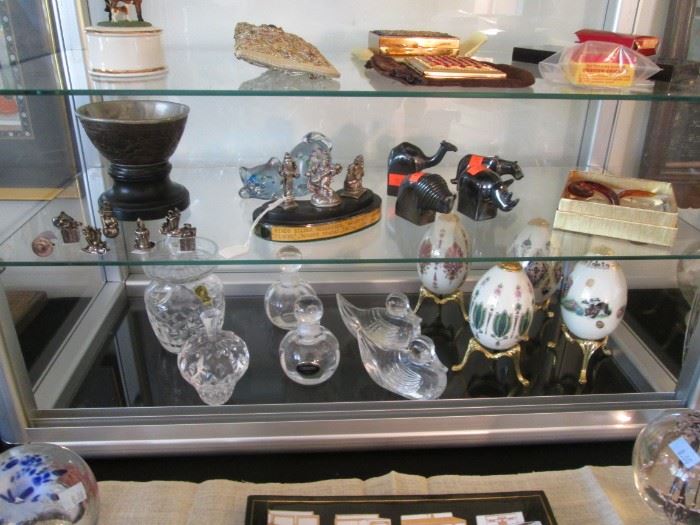 Silver Plated Animal Paperweights by Dansk + Many Other Treasures.  This Sale is Packed with Goodies!!!