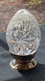 1st edition Waterford crystal egg w/box
