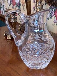 Waterford crystal pitcher 