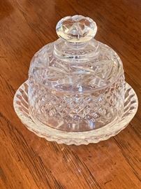 Waterford butter dish 