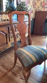  One of four side chairs 