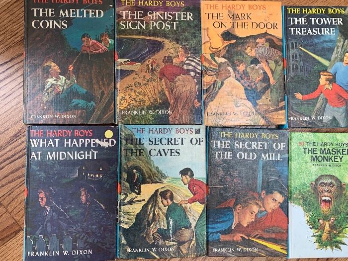  Collection of Hardy Boys books 