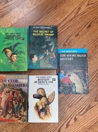  Collection of Hardy Boys books 