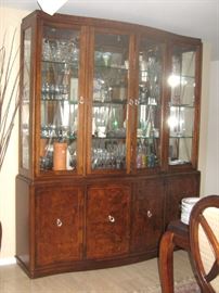 Sophisticated Bogart Collection Lighted Cabinet