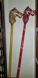 Vintage Stick Horses