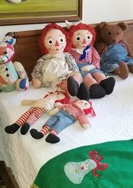 Raggedy Ann & Andy Dolls
