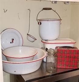 Vintage Enamelware