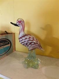 Art Glass Bird Figurines