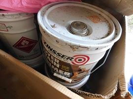 Several Buckets of Stain