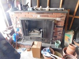 Large Fireplace Insert