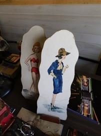 Hand Drawn Fashion Standees