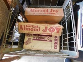 Old Almond Joy/Mounds Candy Boxes