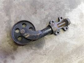 Old Industrial Cart Wheel