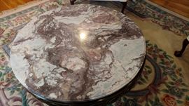 Marble coffee table