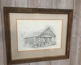 Old Sautee Store by Winslow A. Crannell