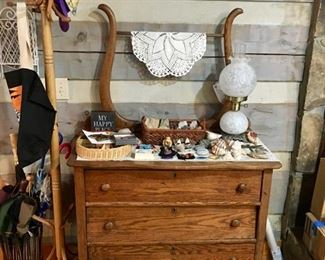 oak washstand 