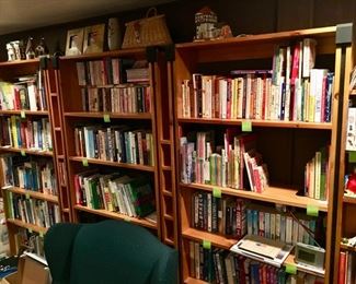 books shelves