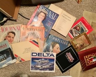 vintage magazines & books