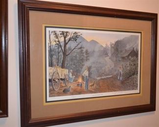 signed John Kollock "The Logan Turnpike"