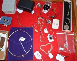sterling silver & gold, Coach key fobs