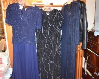 evening wear - clothes range in sizes from 8 - 14
