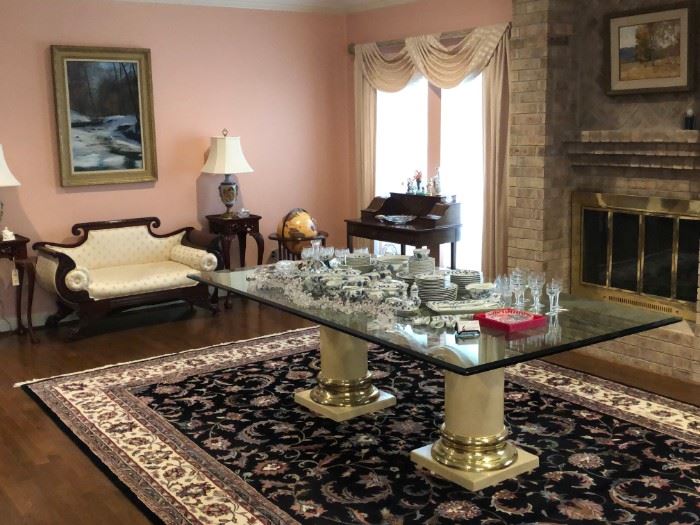 This 3-day estate sale includes entire contents of 4-bedroom home and 3-car garage (all draperies too!).