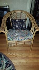 Bamboo Chair one of a Pair