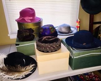 Vintage Ladies Hats