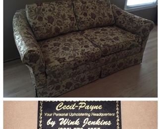 Cecil Payne Love Seat