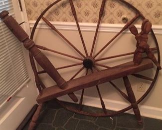 Old Spinning Wheel