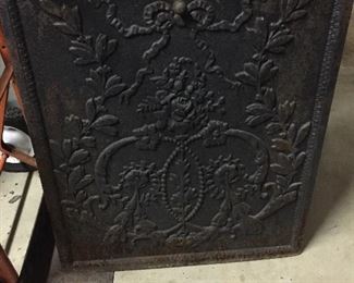 Cast Iron Fireplace Cover