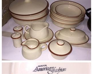 Franciscan American Fashion Dinnerware