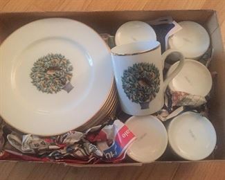 Avon Partridge In A Pear Tree Mugs/Plates