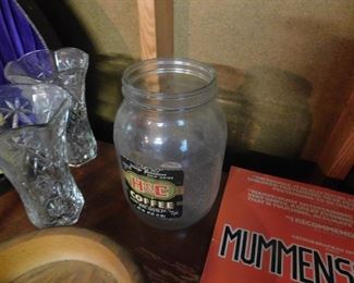 H & C Coffee Jar
