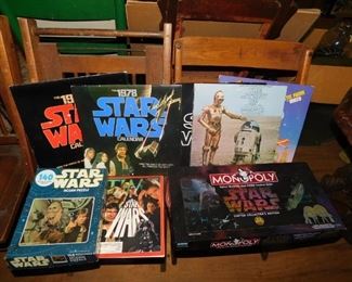 Star Wars Albums and Collectibles