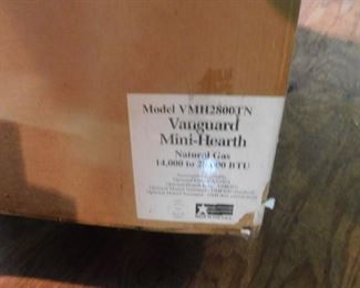 Vanguard Mini-Hearth Natural Gas Heater in Box