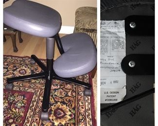 Ergonomic Hag Balans Peter Opsvik Kneeling Chair/Stool 1992