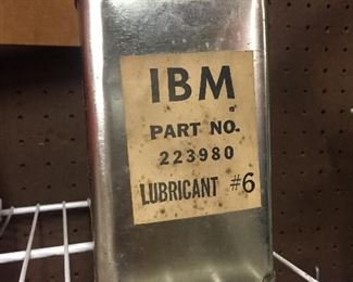 IBM Lubricant Can