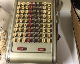 Old Adding Machine