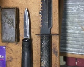 Knives/Sharpener