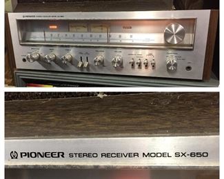 Vintage Pioneer Model SX-650 Receiver