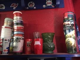 Assorted Man Cave Style Memorabilia