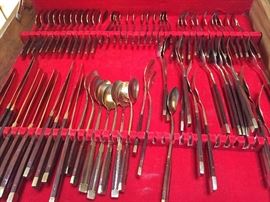 Siam Thailand Bronze Flatware