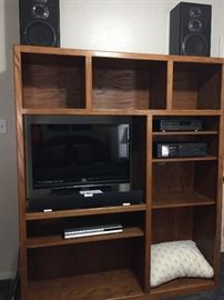 Oak Entertainment Center