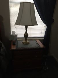End Table with Lamp